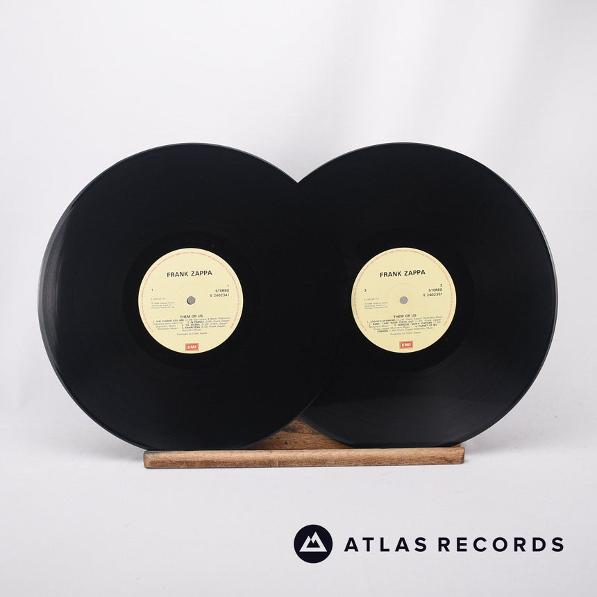 Frank Zappa - Them Or Us - Penthouse Gatefold 2 x LP Vinyl Record - EX/EX