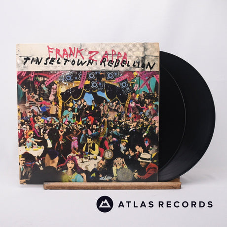 Frank Zappa Tinsel Town Rebellion 2 x LP Vinyl Record - Front Cover & Record