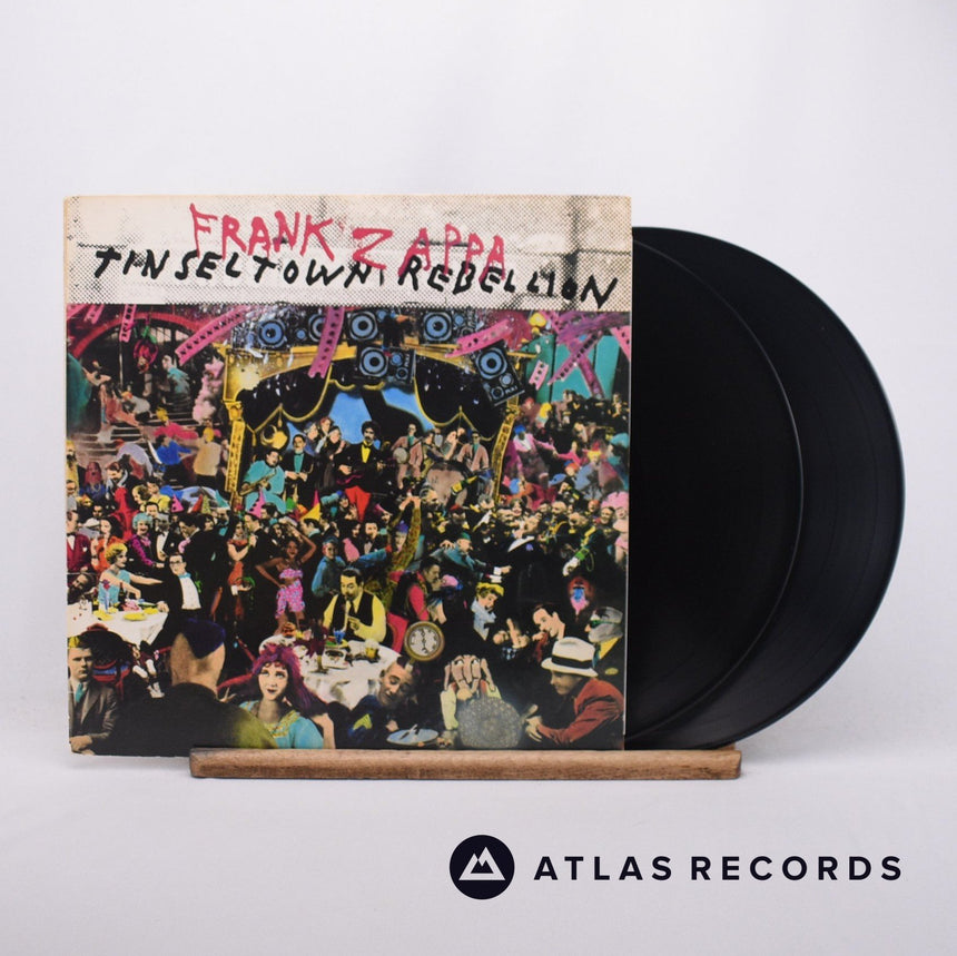 Frank Zappa Tinsel Town Rebellion 2 x LP Vinyl Record - Front Cover & Record