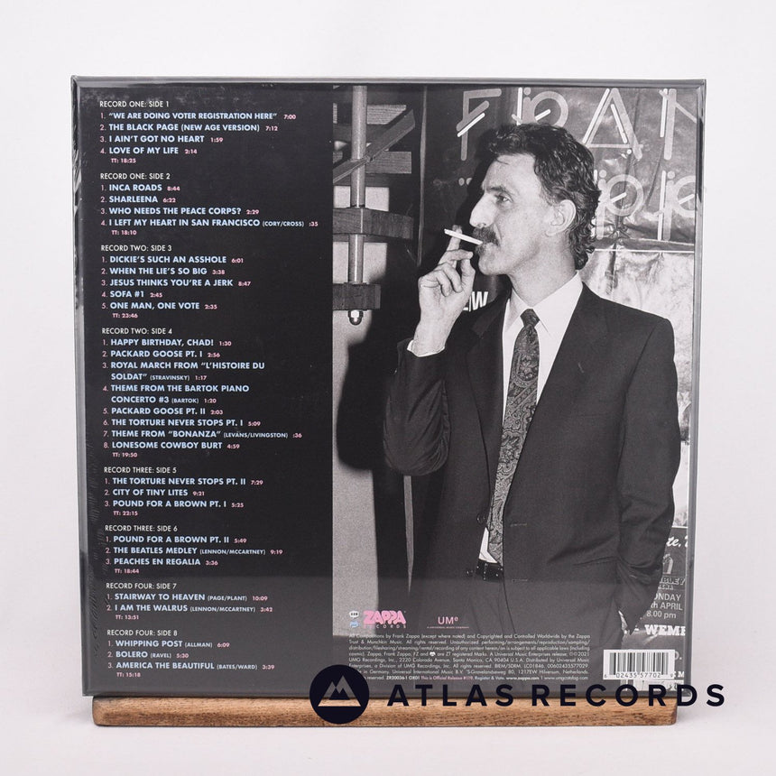 Frank Zappa - Zappa '88: The Last U.S. Show - 180G 4 x LP Vinyl Record - NEW