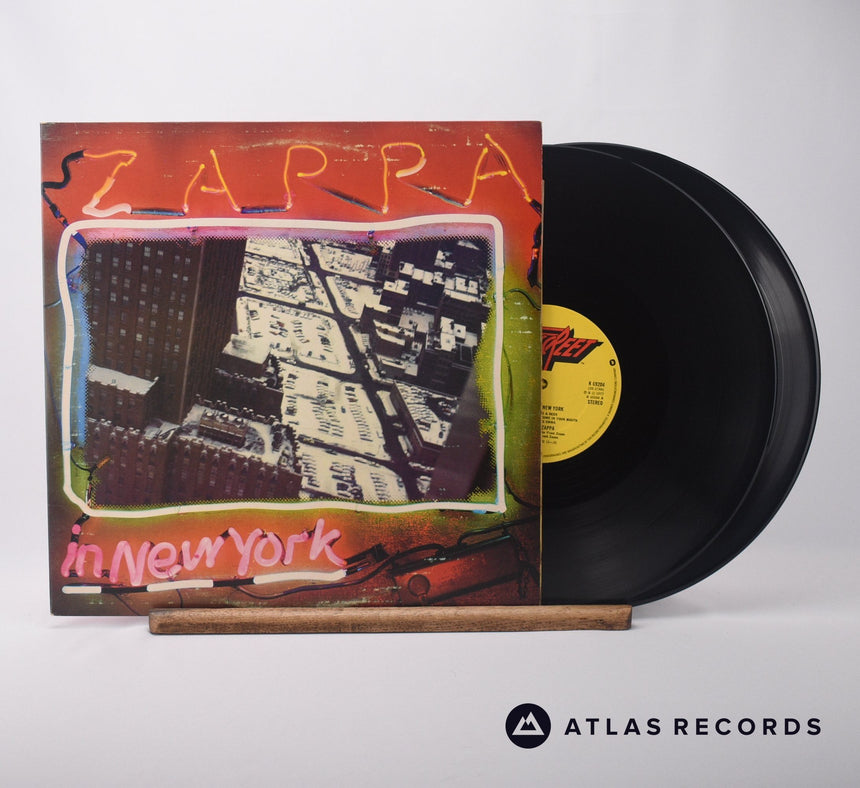 Frank Zappa Zappa In New York Double LP Vinyl Record - Front Cover & Record