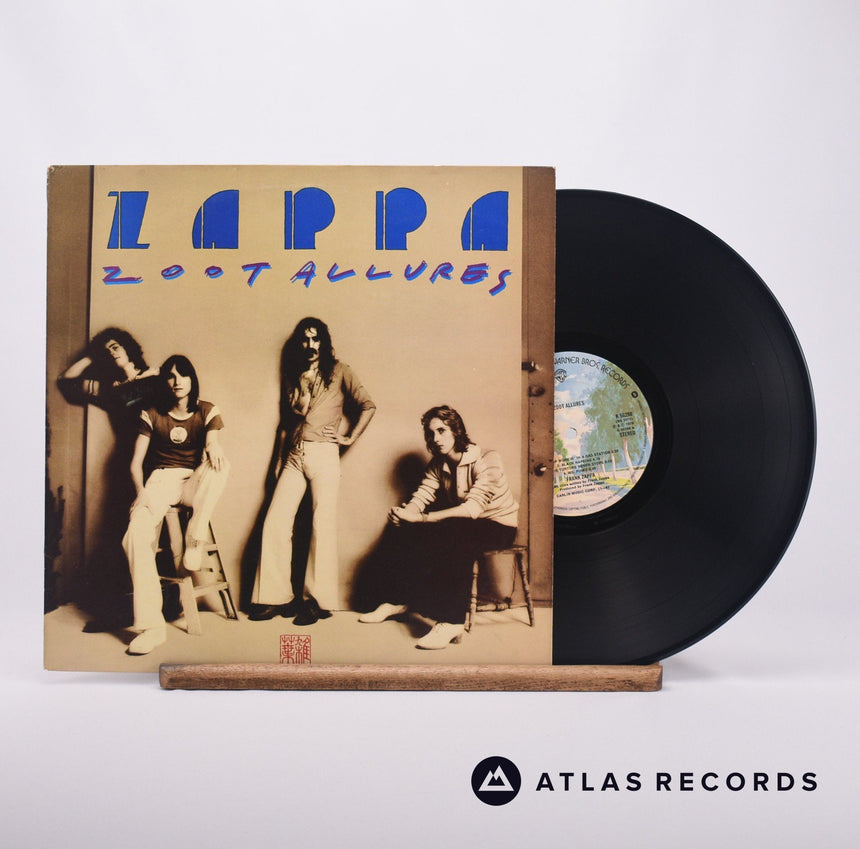 Frank Zappa Zoot Allures LP Vinyl Record - Front Cover & Record