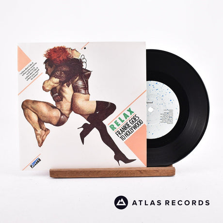 Frankie Goes To Hollywood Relax 7" Vinyl Record - Front Cover & Record