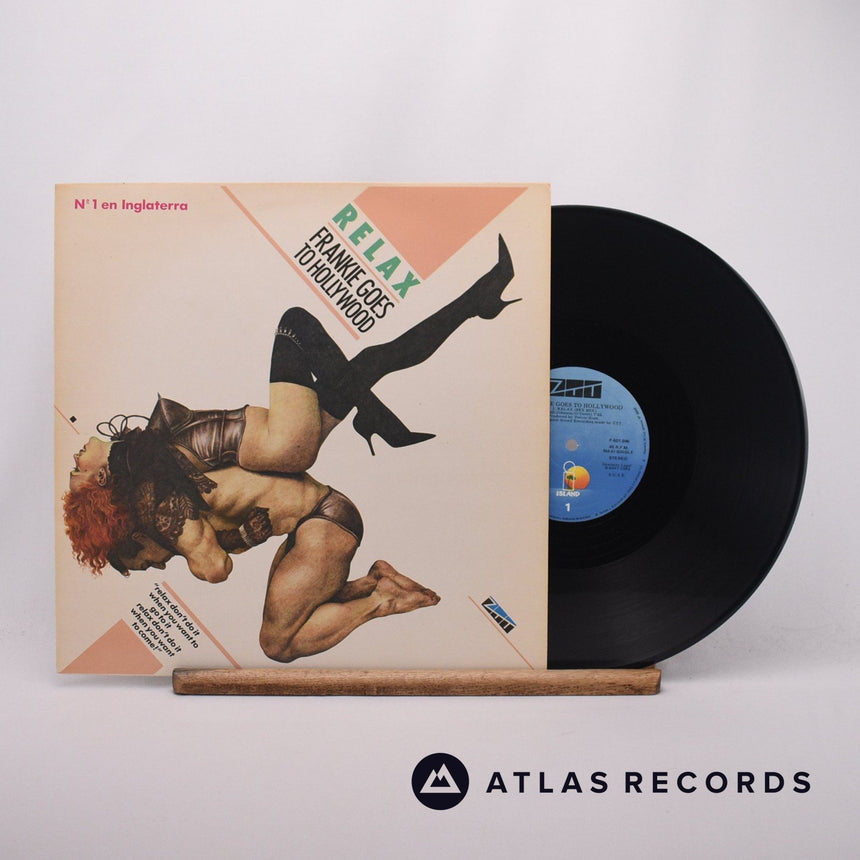 Frankie Goes To Hollywood Relax 12" Vinyl Record - Front Cover & Record