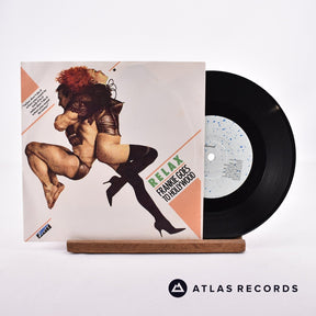 Frankie Goes To Hollywood Relax 7" Vinyl Record - Front Cover & Record