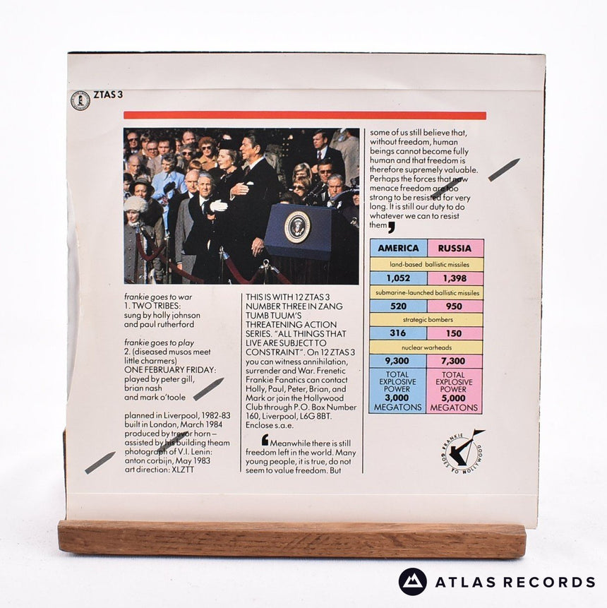 Frankie Goes To Hollywood - Two Tribes - 7" Vinyl Record - VG+/EX