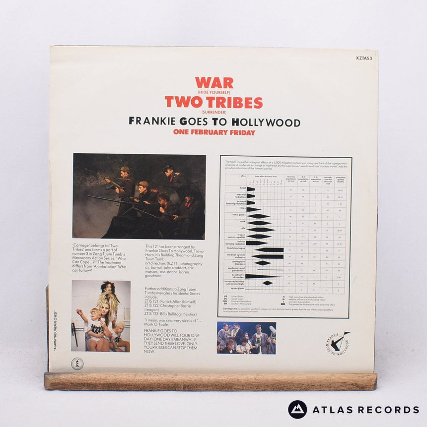 Frankie Goes To Hollywood - Two Tribes (Carnage) - 12" Vinyl Record - EX/EX
