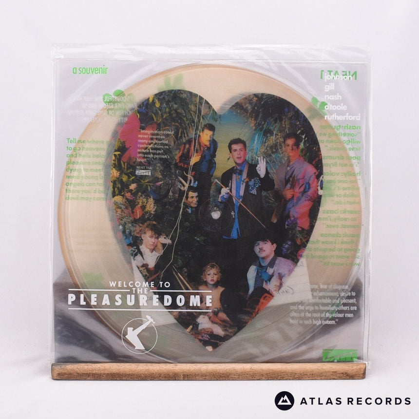 Frankie Goes To Hollywood Welcome To The Pleasuredome Double LP Vinyl Record - Front Cover & Record