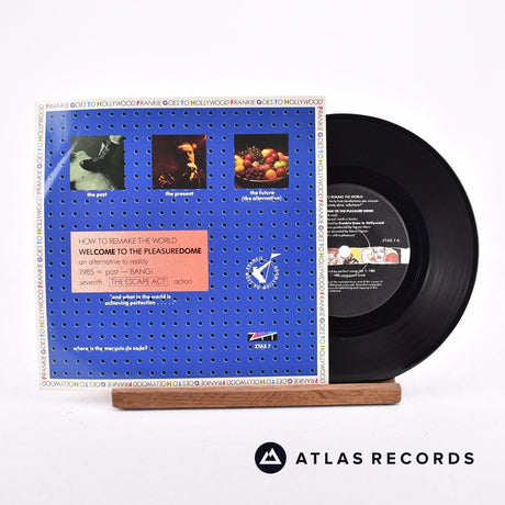 Frankie Goes To Hollywood Welcome To The Pleasuredome 7" Vinyl Record - Front Cover & Record