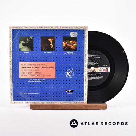 Frankie Goes To Hollywood Welcome To The Pleasuredome 7" Vinyl Record - Front Cover & Record