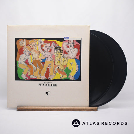 Frankie Goes To Hollywood Welcome To The Pleasuredome Double LP Vinyl Record - Front Cover & Record