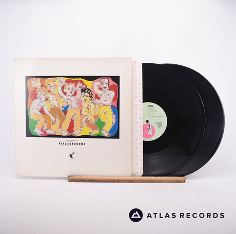 Frankie Goes To Hollywood Welcome To The Pleasuredome 2 x LP Vinyl Record - Front Cover & Record