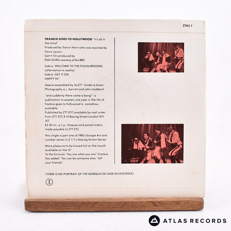 Frankie Goes To Hollywood - Welcome To The Pleasuredome - 7" Vinyl Record - VG+/VG+