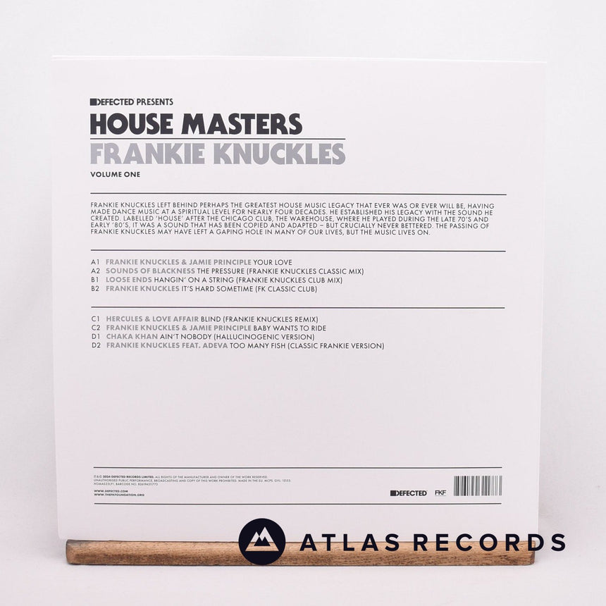 Frankie Knuckles - House Masters (Volume One) - 2 x 12" Vinyl Record - NM/EX