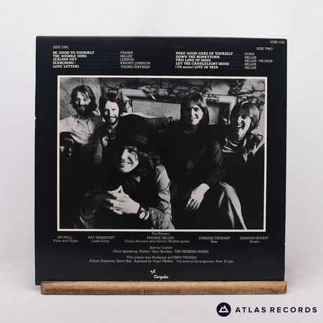 Frankie Miller - Full House - First Uk Press LP Vinyl Record - EX/EX