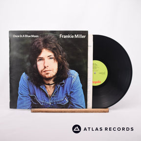 Frankie Miller Once In A Blue Moon LP Vinyl Record - Front Cover & Record