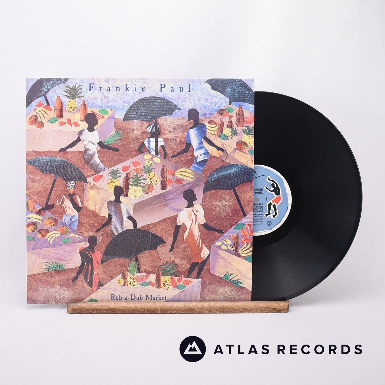 Frankie Paul Rub-a-Dub Market LP Vinyl Record - Front Cover & Record