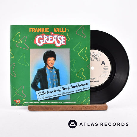 Frankie Valli Grease 7" Vinyl Record - Front Cover & Record