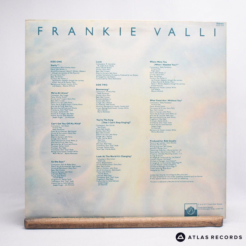 Frankie Valli - Valli - LP Vinyl Record - VG+/EX