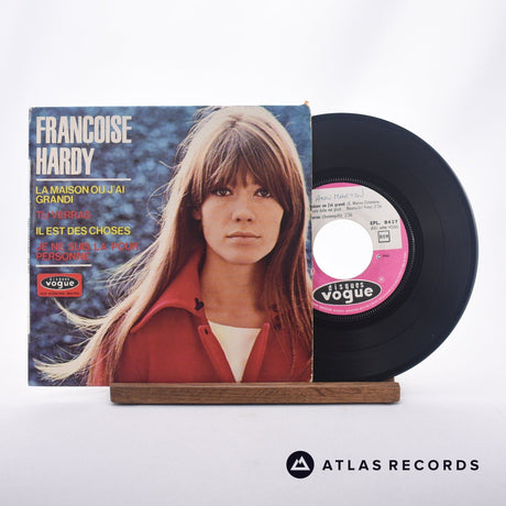 Françoise Hardy La Maison Où J'ai Grandi 7" Vinyl Record - Front Cover & Record