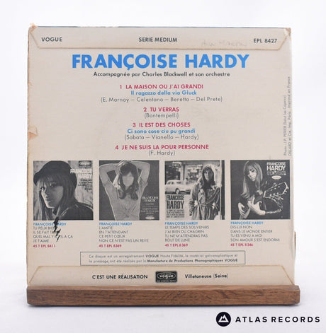 Françoise Hardy - La Maison Où J'ai Grandi - 7" EP Vinyl Record - EX/EX