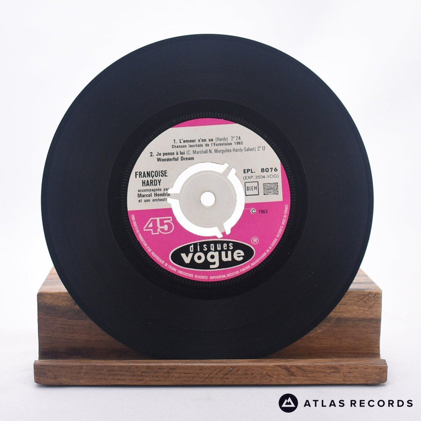 Françoise Hardy - L'amour S'en Va - 7" EP Vinyl Record - EX/VG+