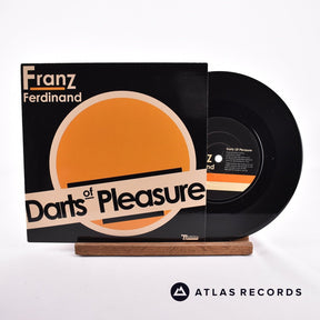 Franz Ferdinand Darts Of Pleasure 7" Vinyl Record - Front Cover & Record