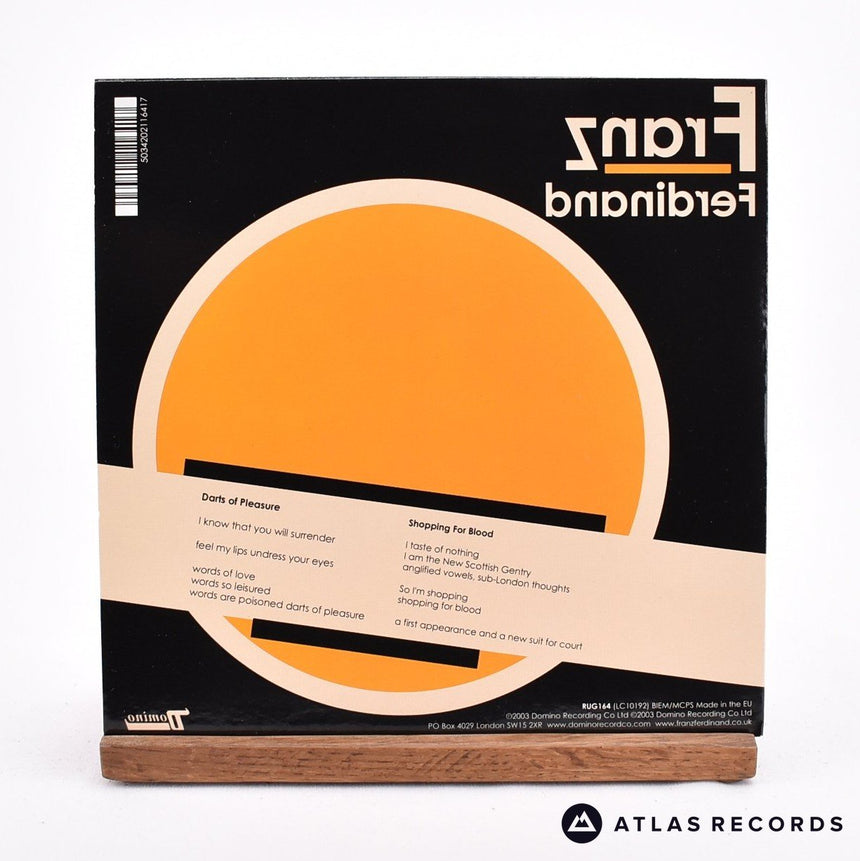 Franz Ferdinand - Darts Of Pleasure - 7" Vinyl Record - NM/NM