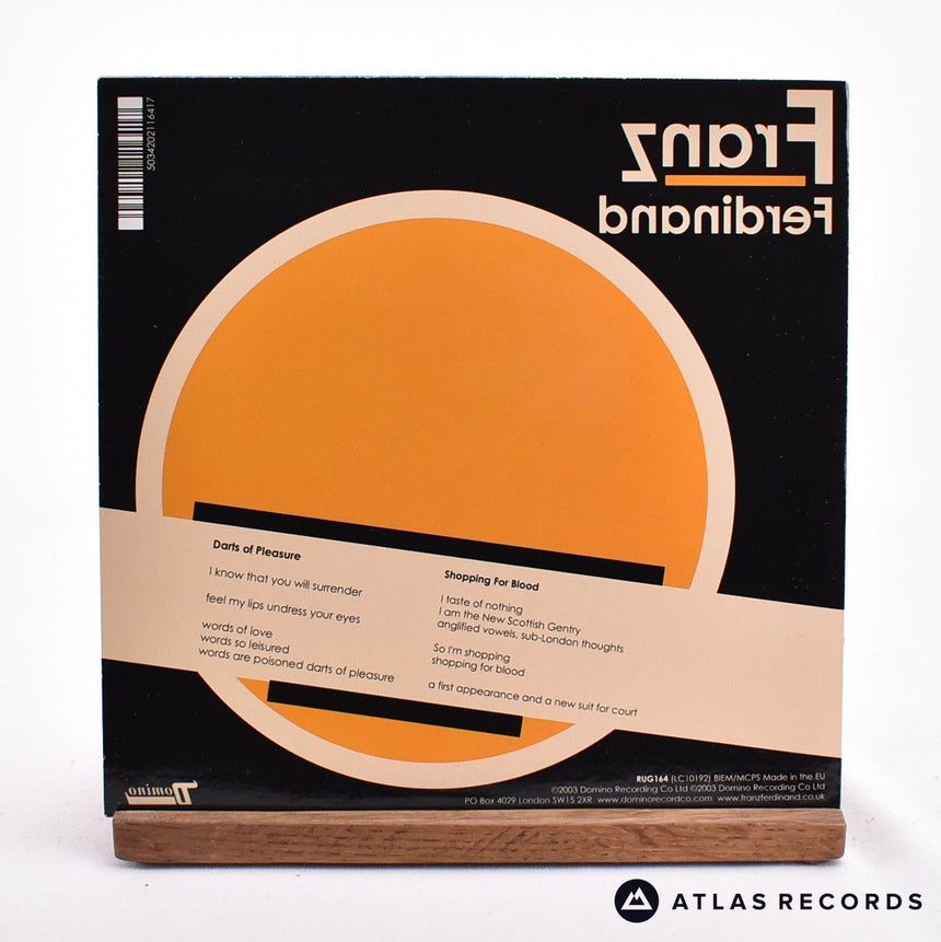 Franz Ferdinand - Darts Of Pleasure - 7" Vinyl Record - NM/NM