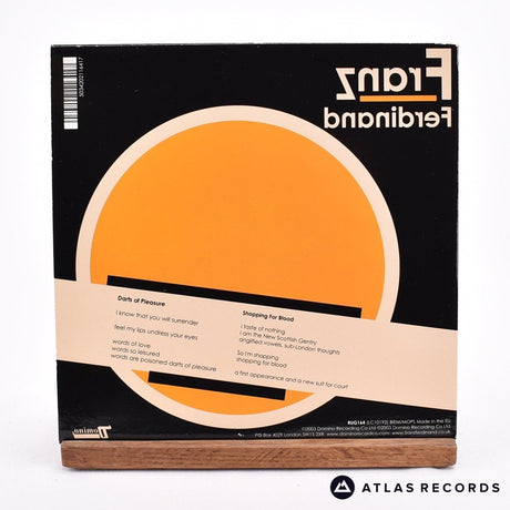 Franz Ferdinand - Darts Of Pleasure - Insert 7" Vinyl Record - NM/NM