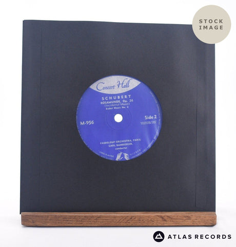 Franz Schubert Rosamunde, Op. 26 7" Vinyl Record - Reverse Of Sleeve