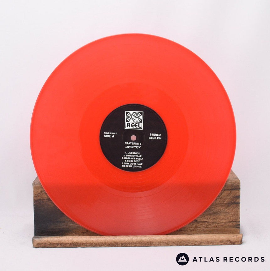 Fraternity - Livestock - 180G Red Limited Edition LP Vinyl Record - EX/NM