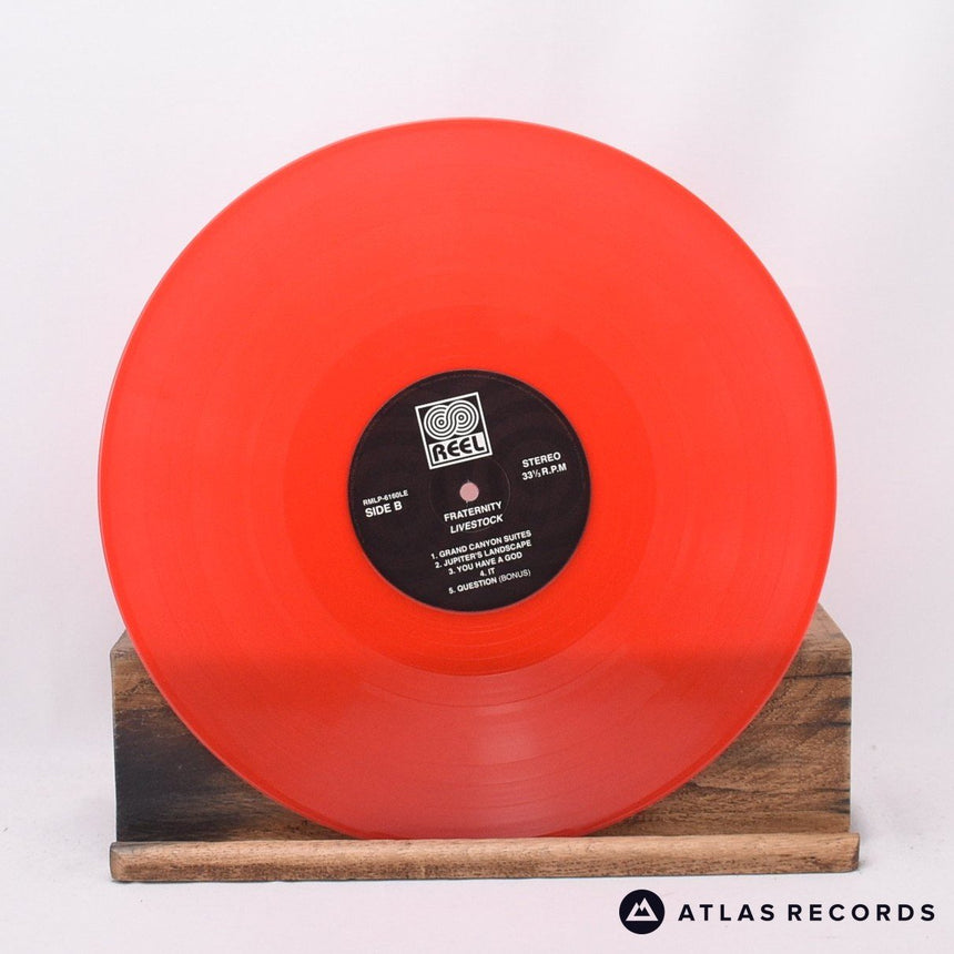 Fraternity - Livestock - 180G Red Limited Edition LP Vinyl Record - EX/NM