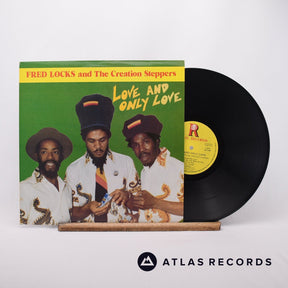 Fred Locks Love And Only Love LP Vinyl Record - Front Cover & Record