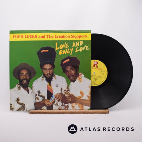 Fred Locks Love And Only Love LP Vinyl Record - Front Cover & Record