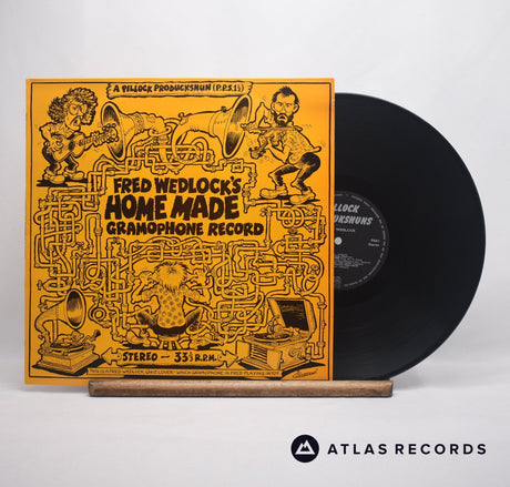Fred Wedlock Fred Wedlock's Home Made Gramophone Record LP Vinyl Record - Front Cover & Record