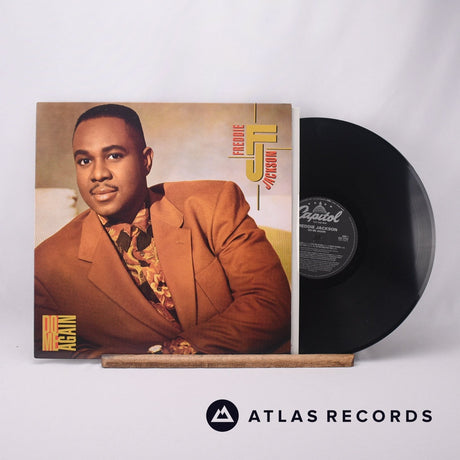Freddie Jackson Do Me Again LP Vinyl Record - Front Cover & Record