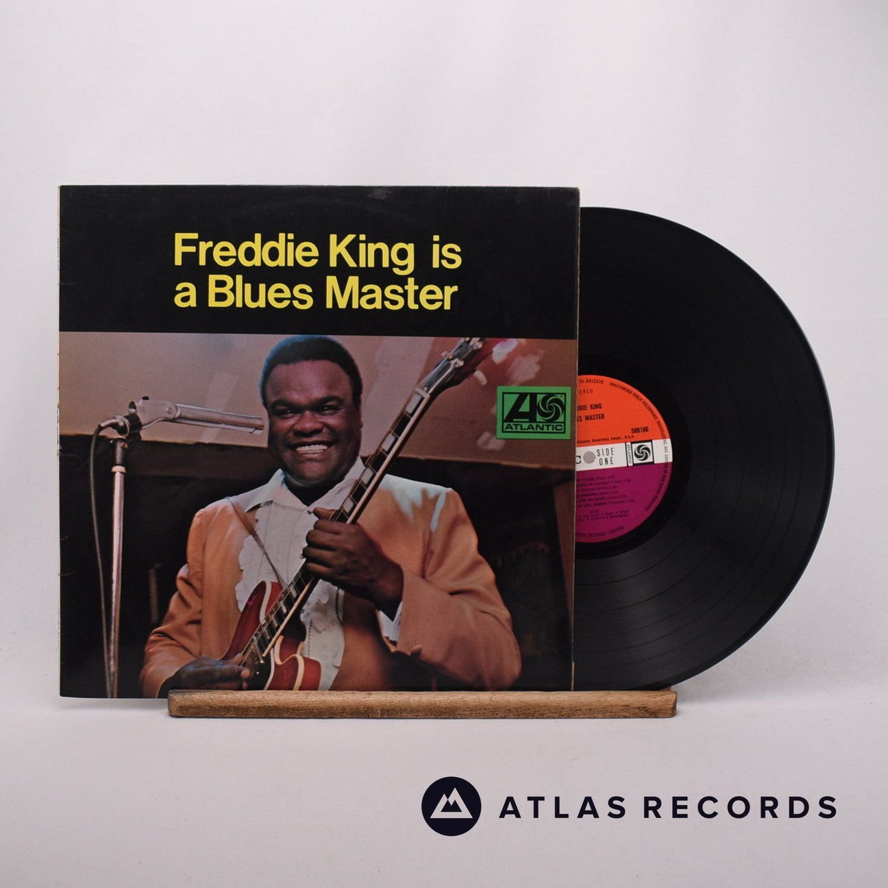Freddie King Freddie King Is A Blues Master LP Vinyl Record - Front Cover & Record