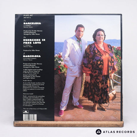 Freddie Mercury - Barcelona - 12" Vinyl Record - EX/EX