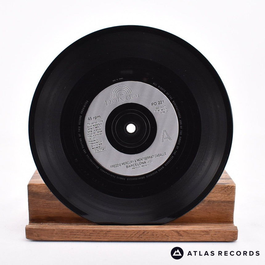 Freddie Mercury - Barcelona - Reissue 7" Vinyl Record - EX/VG+