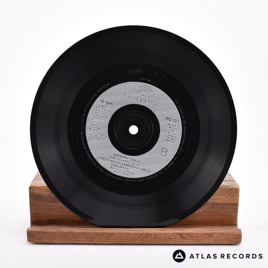 Freddie Mercury - Barcelona - Reissue 7" Vinyl Record - EX/VG+