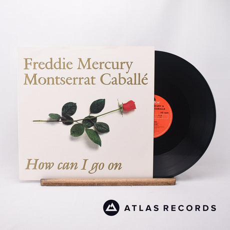 Freddie Mercury How Can I Go On 12" Vinyl Record - Front Cover & Record