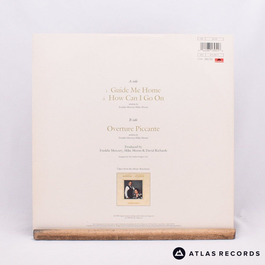 Freddie Mercury - How Can I Go On - A-2 B-2 12" Vinyl Record - EX/VG+