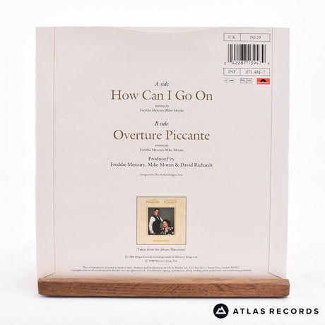 Freddie Mercury - How Can I Go On - 7" Vinyl Record - EX/VG+