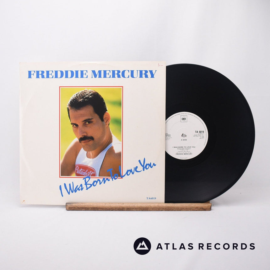 Freddie Mercury I Was Born To Love You 12" Vinyl Record - Front Cover & Record