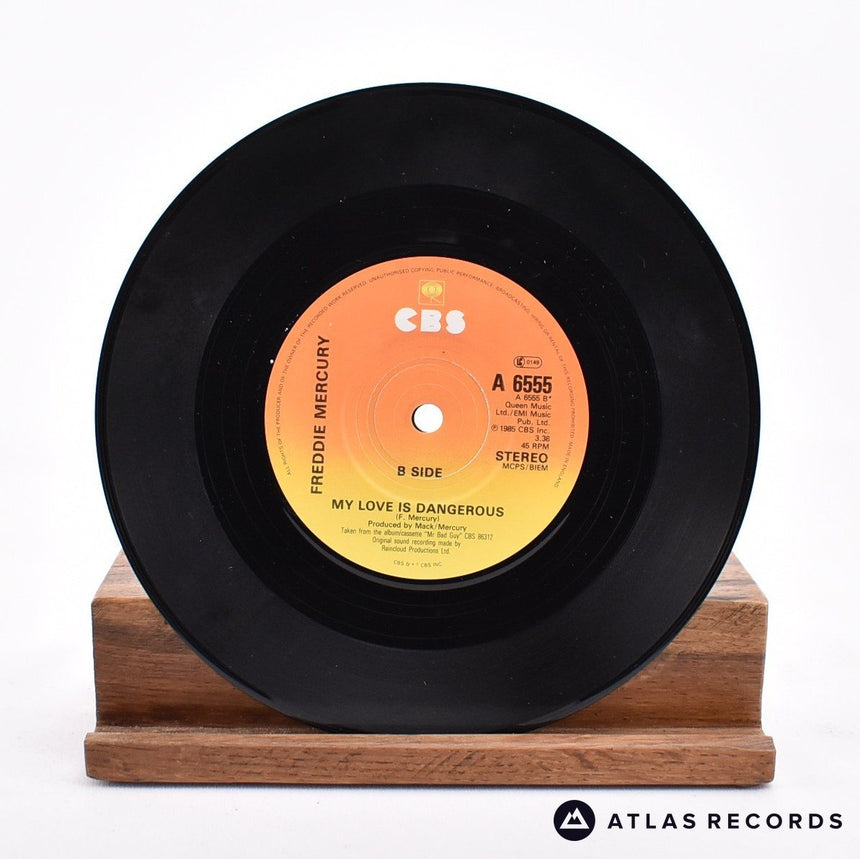 Freddie Mercury - Living On My Own - 7" Vinyl Record - VG+/EX