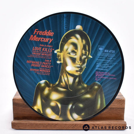 Freddie Mercury - Love Kills - Picture Disc 7" Vinyl Record - VG+