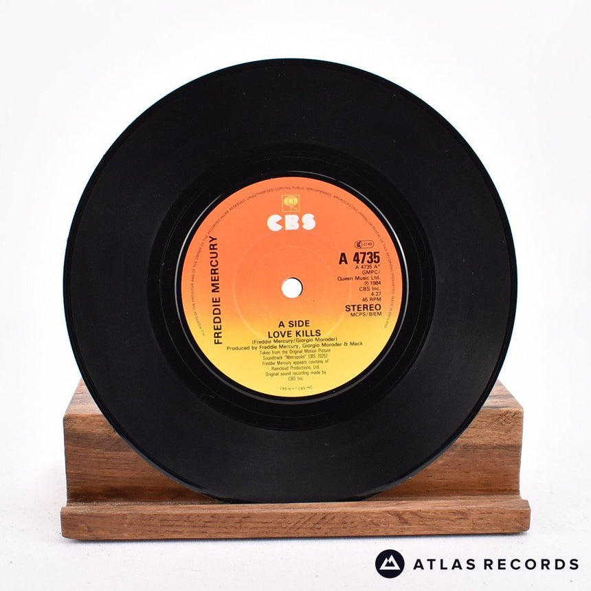Freddie Mercury - Love Kills - 7" Vinyl Record - EX/EX