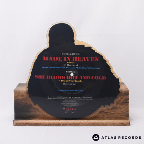 Freddie Mercury - Made In Heaven - Picture Disc Shaped 7" Vinyl Record - VG+