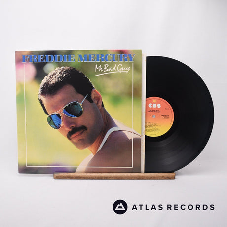 Freddie Mercury Mr. Bad Guy LP Vinyl Record - Front Cover & Record